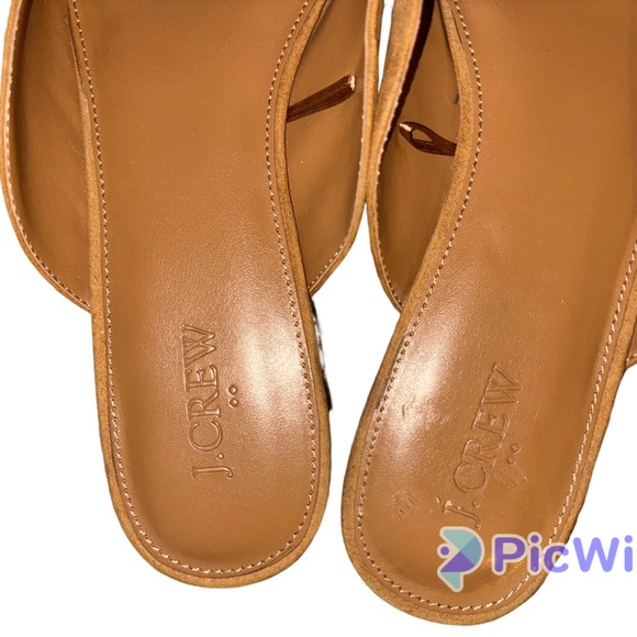 J.Crew Microsuede Bow Mule 9 - Picture 4 of 8